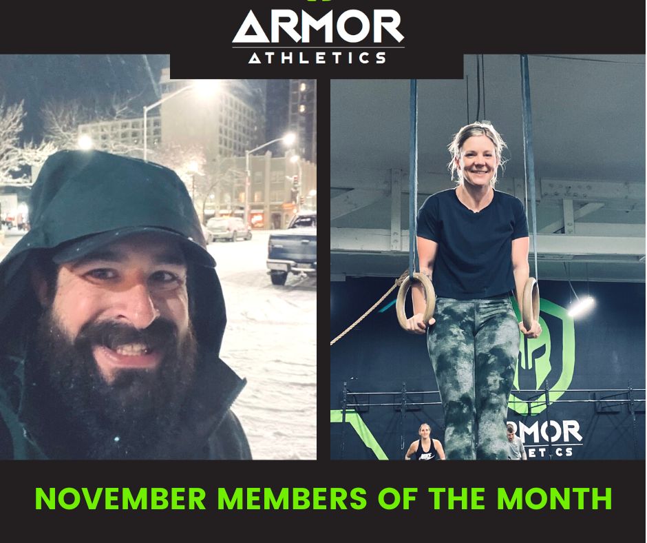 November Members of the Month
